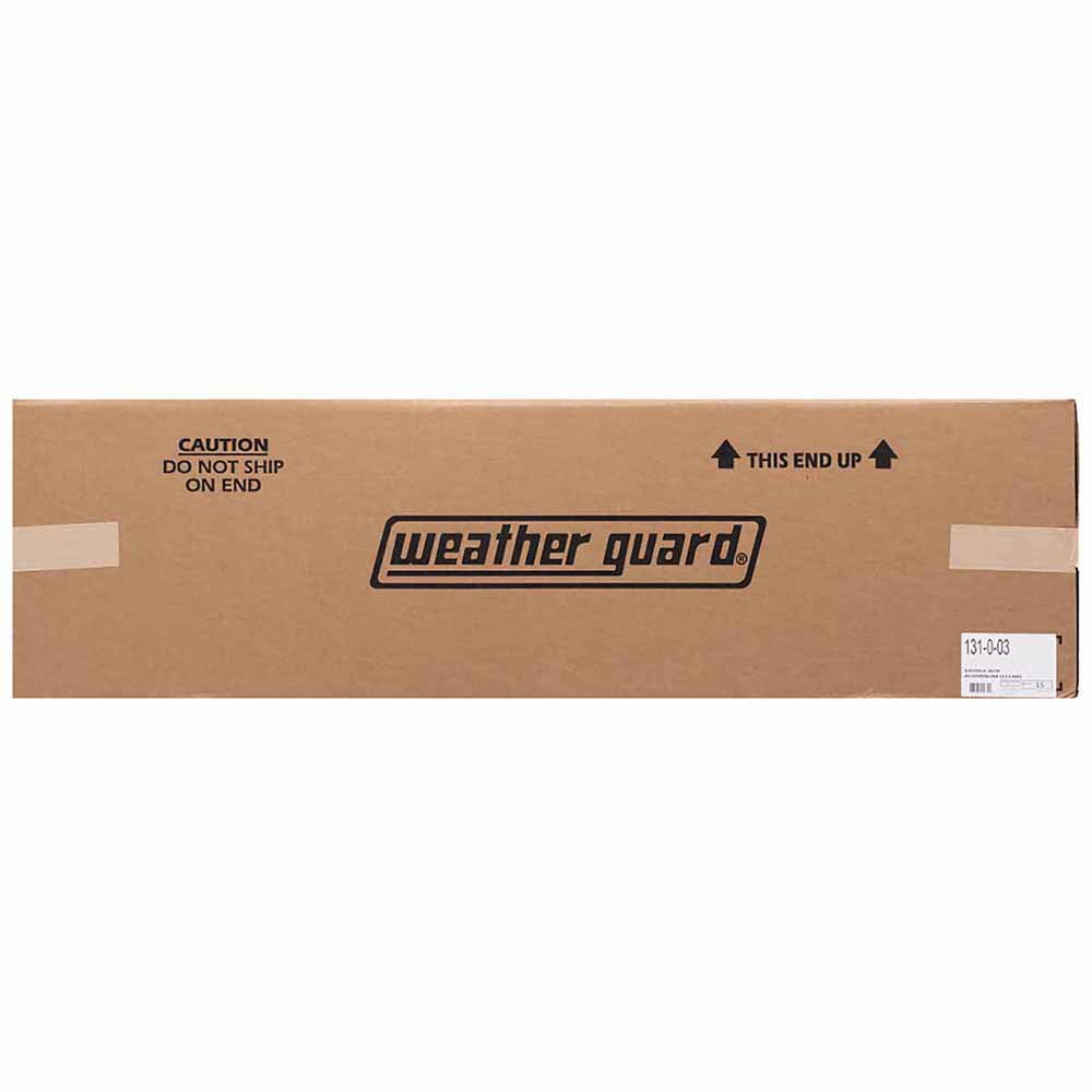 Weather Guard 131-0-03 Model 131-0-03 Saddle Box, Aluminum, Compact Low Profile, Clear, 7.7 Cu. Ft. - 21