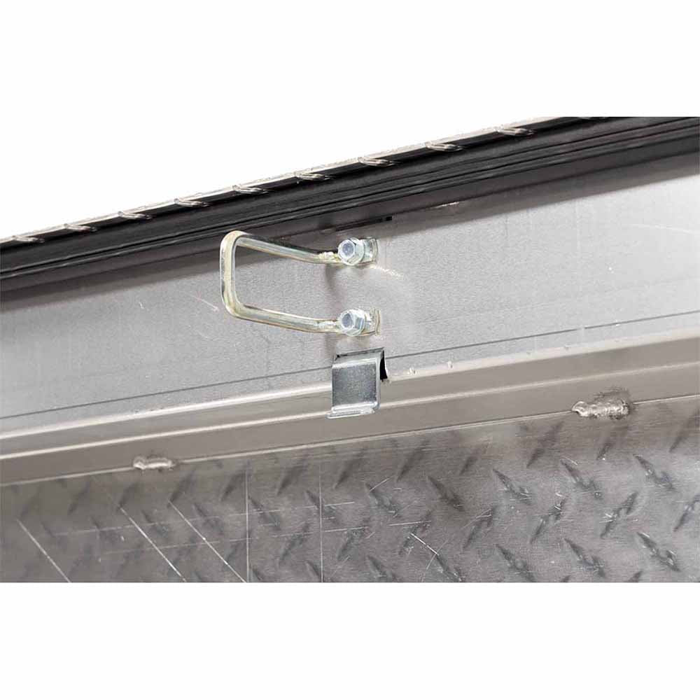 Weather Guard 154-0-03 Model 154-0-03 Saddle Box, Aluminum, Compact, Clear, 6.0 Cu. Ft. - 9