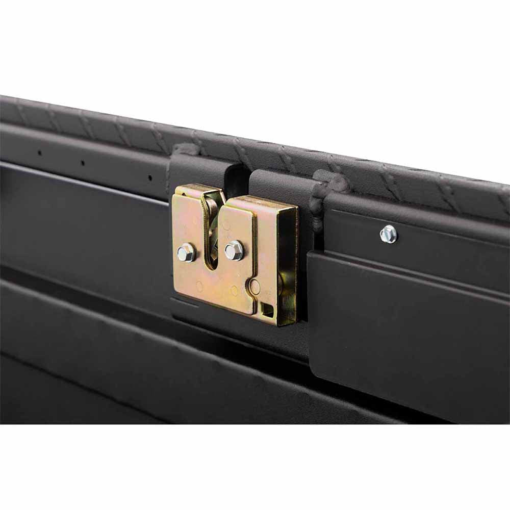 Weather Guard 154-52-03 Model 154-52-03 Saddle Box, Aluminum, Compact, Textured Matte Black, 6.0 Cu. Ft. - 8