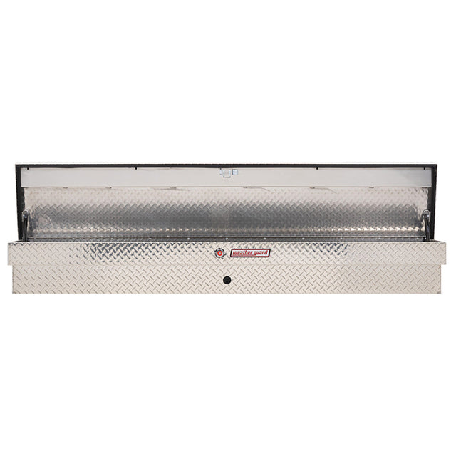 Weather Guard 164-0-03 Model 164-0-03 87" Lo-Side Box, Aluminum, Clear, 6.5 Cu. Ft.