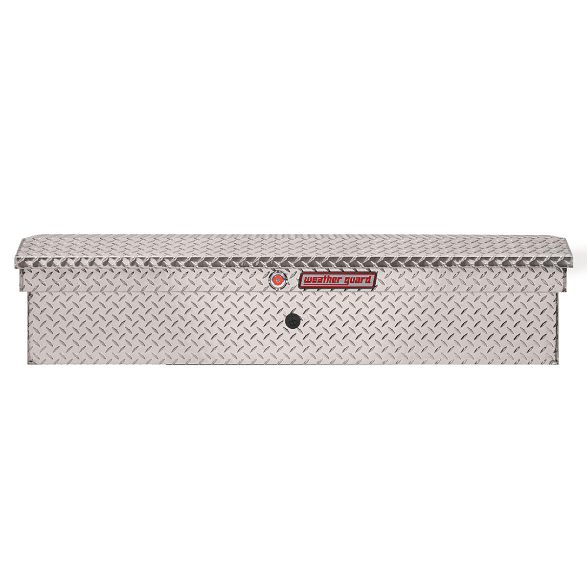 Weather Guard 178-0-03 Model 178-0-03 56" Low Profile Lo-Side Box, Aluminum, Clear, 3.8 Cu. Ft. - 2