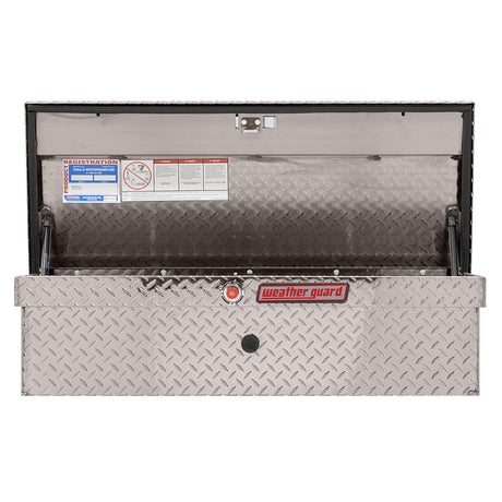 Weather Guard 180-0-03 Model 180-0-03 41" Low Profile Lo-Side Box, Aluminum, Clear, 3.8 Cu. Ft.