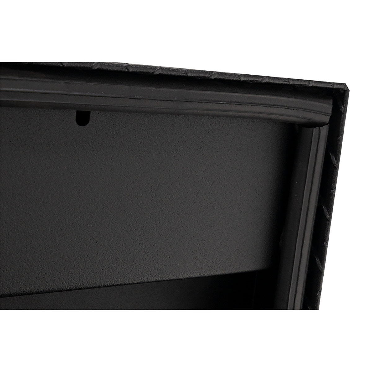 Weather Guard 184-52-03 Model 184-52-03 41" Lo-Side Box, Aluminum, Textured Matte Black, 3.0 Cu. Ft. - 5