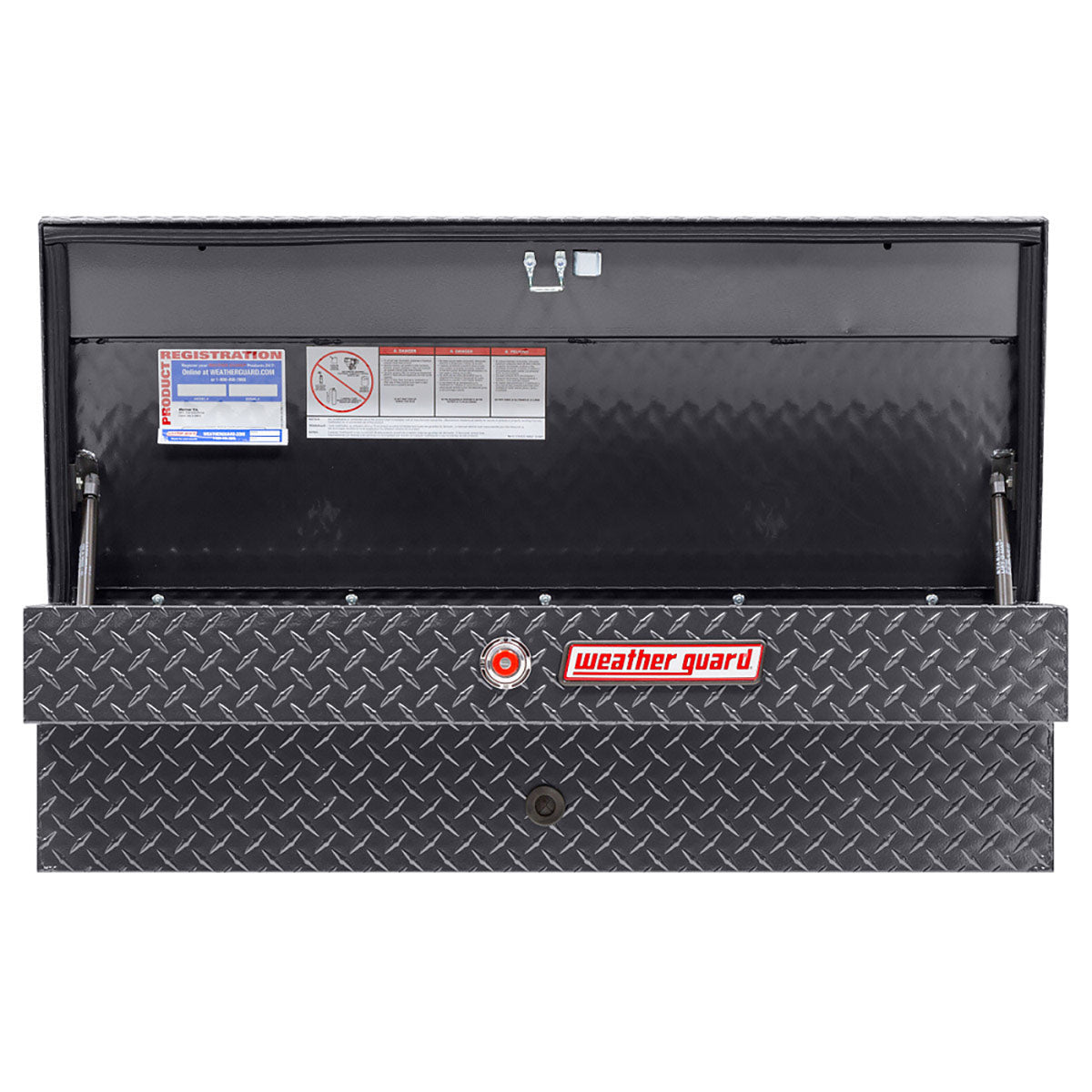 Weather Guard 184-6-03 Model 184-6-03 41" Lo-Side Box, Aluminum, Gunmetal Gray, 3.0 Cu. Ft.