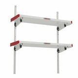 Weather Guard 9560-3-01 Folding Van Shelving Unit with 2 Shelves for Flexible Storage - 5
