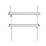 Weather Guard 9560-3-01 Folding Van Shelving Unit with 2 Shelves for Flexible Storage - 6