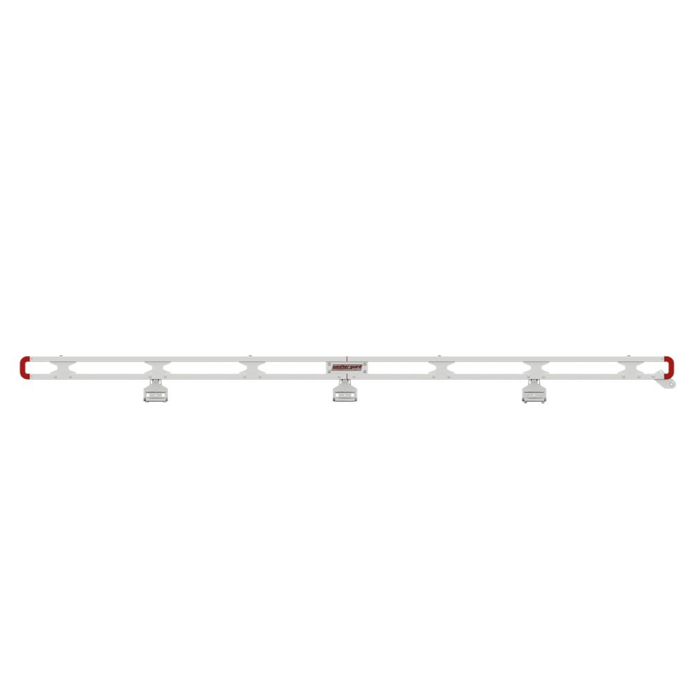 Weatherguard ASRL001 Aluminum Safari Van Rack, Full Size, Extended - 3