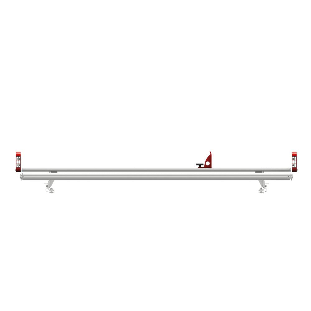 Weatherguard ASRL001 Aluminum Safari Van Rack, Full Size, Extended - 4