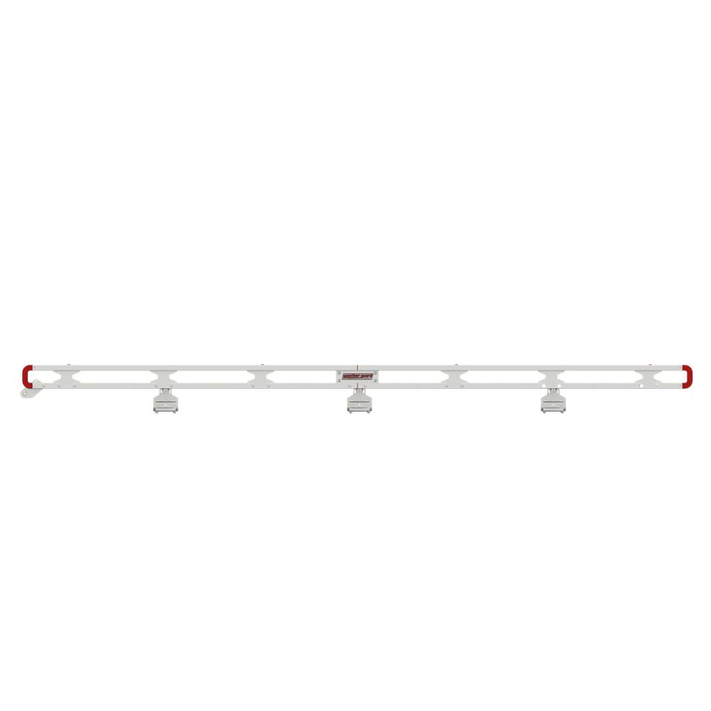 Weatherguard ASRL001 Aluminum Safari Van Rack, Full Size, Extended - 6