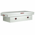 Weatherguard 116-3-04 Saddle Box, Steel, Full Extra Wide, White, 15.5 cu ft