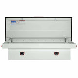 Weatherguard 116-3-04 Saddle Box, Steel, Full Extra Wide, White, 15.5 cu ft - 2