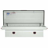Weatherguard 116-3-04 Saddle Box, Steel, Full Extra Wide, White, 15.5 cu ft - 2