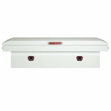 Weatherguard 116-3-04 Saddle Box, Steel, Full Extra Wide, White, 15.5 cu ft - 4