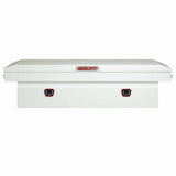 Weatherguard 116-3-04 Saddle Box, Steel, Full Extra Wide, White, 15.5 cu ft - 4