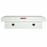 Weatherguard 116-3-04 Saddle Box, Steel, Full Extra Wide, White, 15.5 cu ft - 4