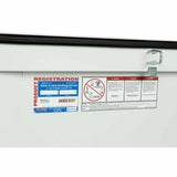 Weatherguard 116-3-04 Saddle Box, Steel, Full Extra Wide, White, 15.5 cu ft - 9