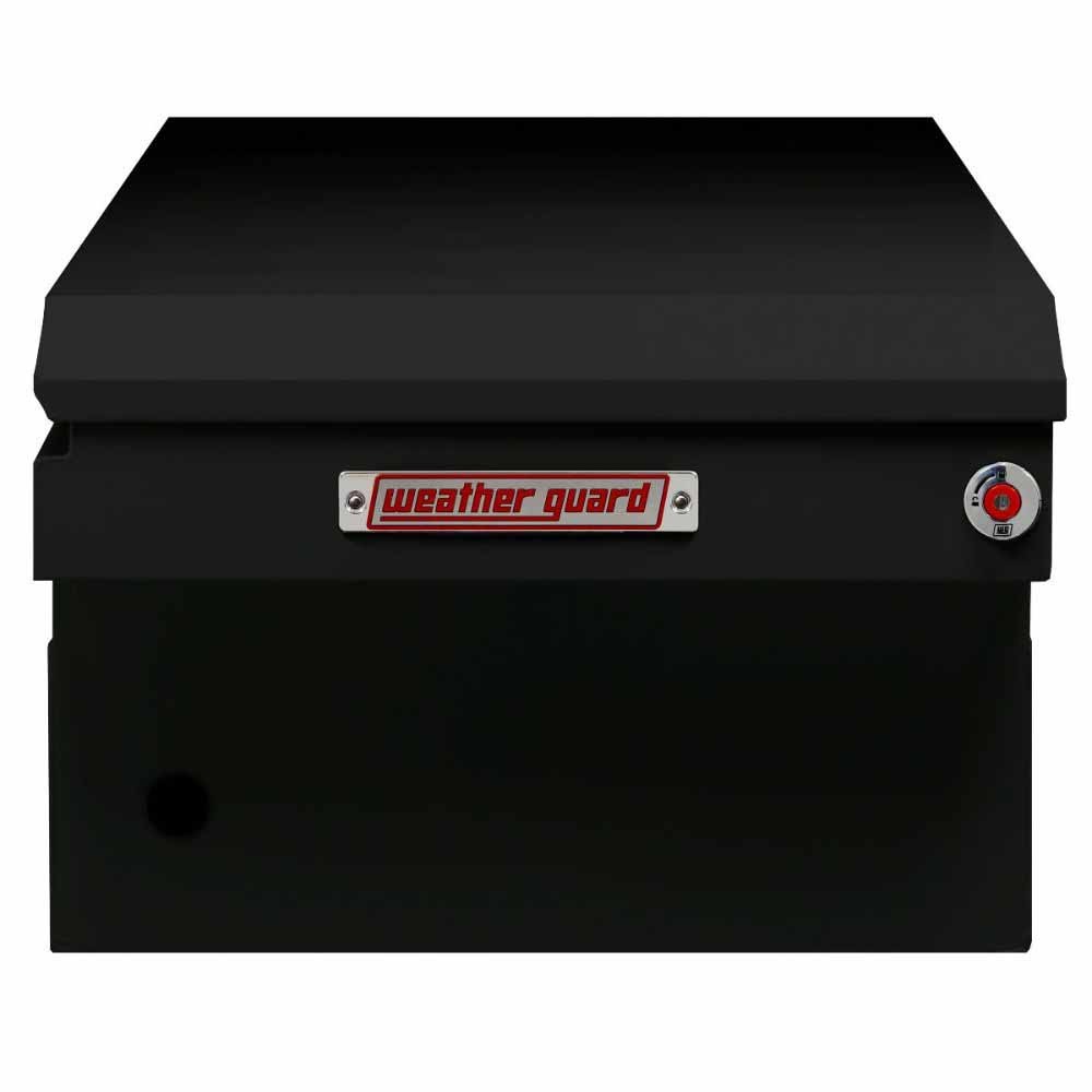 Weatherguard 116-5-04 Saddle Box, Steel, Full Extra Wide, Gloss Black, 15.5 cu ft - 3