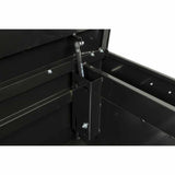 Weatherguard 116-5-04 Saddle Box, Steel, Full Extra Wide, Gloss Black, 15.5 cu ft - 7