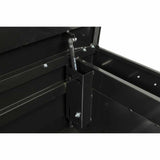 Weatherguard 116-5-04 Saddle Box, Steel, Full Extra Wide, Gloss Black, 15.5 cu ft - 7