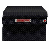 Weatherguard 117-5-04 Saddle Box, Aluminum, Full Extra Wide, Gloss Black, 15.5 cu ft - 3