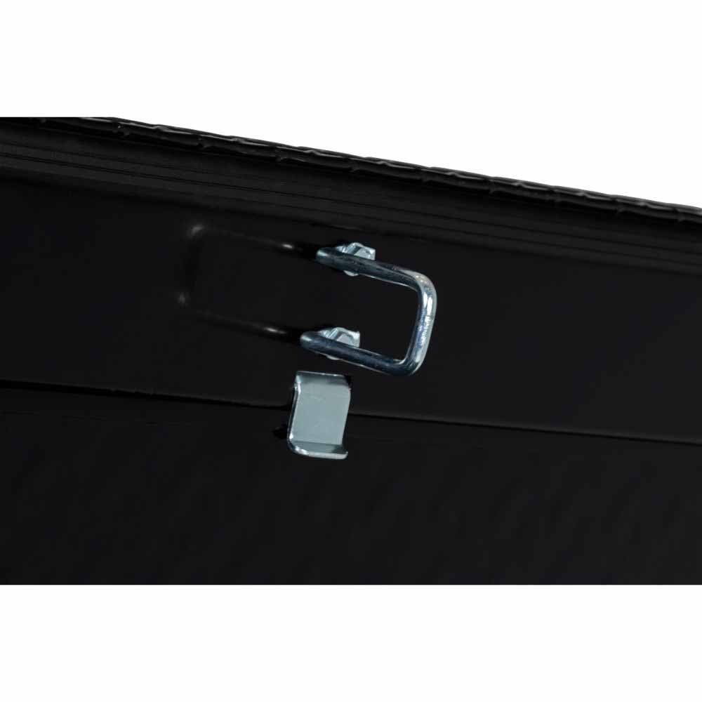 Weatherguard 117-5-04 Saddle Box, Aluminum, Full Extra Wide, Gloss Black, 15.5 cu ft - 10