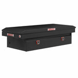 Weatherguard 117-52-04 Saddle Box, Aluminum, Full Extra Wide, Textured Matte Black, 15.5 cu ft