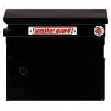 Weatherguard 120-5-04 Saddle Box, Steel, Full Low Profile, Gloss Black, 11.0 cu ft - 3