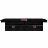 Weatherguard 121-5-04 Saddle Box, Aluminum, Full Low Profile, Gloss Black, 11.0 cu ft - 4