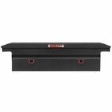 Weatherguard 121-52-04 Saddle Box, Aluminum, Full Low Profile, Textured Matte Black, 11.0 cu ft - 3