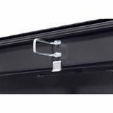 Weatherguard 121-6-04 Saddle Box, Aluminum, Full Low Profile, Gunmetal Gray, 11.0 cu ft - 9