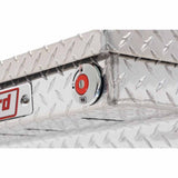 Weatherguard 123-0-04 Saddle Box, Aluminum, Full Deep, Clear, 15.0 cu ft - 6