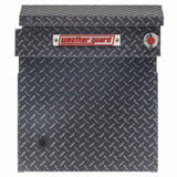 Weatherguard 123-6-04 Saddle Box, Aluminum, Full Deep, Gunmetal Gray, 15.0 cu ft - 3