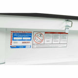 Weatherguard 126-3-04 Saddle Box, Steel, Full Standard, White, 11.0  cu ft - 8
