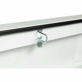 Weatherguard 126-3-04 Saddle Box, Steel, Full Standard, White, 11.0  cu ft - 9