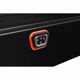Weatherguard 126-5-04 Saddle Box, Steel, Full Standard, Gloss Black, 11.0 cu ft - 11