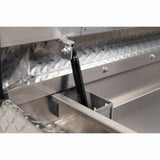 Weatherguard 127-0-04 Saddle Box, Aluminum, Full Standard, Clear, 11.0 cu ft - 6