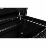 Weatherguard 127-5-04 Saddle Box, Aluminum, Full Standard, Gloss Black, 11.0 cu ft - 9