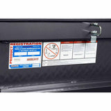 Weatherguard 127-6-04 Saddle Box, Aluminum, Full Standard, Gunmetal Gray, 11.0 cu ft - 6