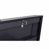 Weatherguard 127-6-04 Saddle Box, Aluminum, Full Standard, Gunmetal Gray, 11.0 cu ft - 7