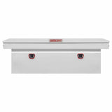 Weatherguard 128-3-04 Saddle Box, Steel, Full Deep, White, 15.0 cu ft - 4