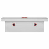 Weatherguard 128-3-04 Saddle Box, Steel, Full Deep, White, 15.0 cu ft - 4