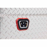 Weatherguard 131-0-04 Saddle Box, Aluminum, Compact Low Profile, Clear, 8.0 cu ft - 8