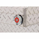 Weatherguard 131-0-04 Saddle Box, Aluminum, Compact Low Profile, Clear, 8.0 cu ft - 11