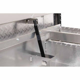 Weatherguard 131-0-04 Saddle Box, Aluminum, Compact Low Profile, Clear, 8.0 cu ft - 12