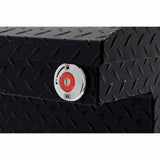 Weatherguard 131-5-04 Saddle Box, Aluminum, Compact Low Profile, Gloss Black,  8.0  cu ft - 5