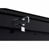 Weatherguard 131-5-04 Saddle Box, Aluminum, Compact Low Profile, Gloss Black,  8.0  cu ft - 8