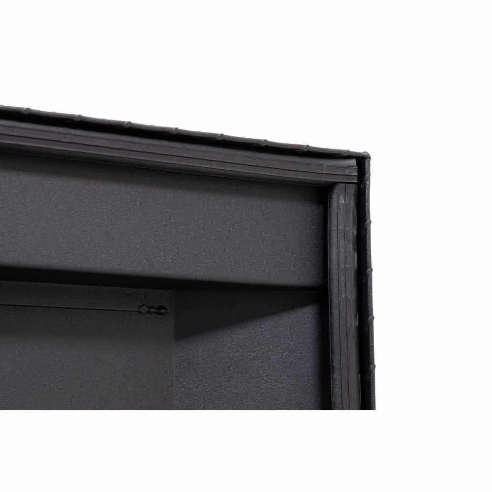 Weatherguard 131-52-04 Saddle Box, Aluminum, Compact Low Profile, Textured Matte Black,  8.0  cu ft - 13
