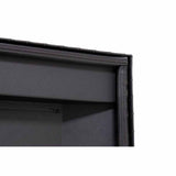 Weatherguard 131-52-04 Saddle Box, Aluminum, Compact Low Profile, Textured Matte Black,  8.0  cu ft - 13