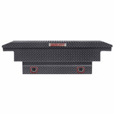 Weatherguard 131-6-04 Saddle Box, Aluminum, Compact Low Profile, Gunmetal Gray,  8.0  cu ft - 4