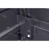 Weatherguard 131-6-04 Saddle Box, Aluminum, Compact Low Profile, Gunmetal Gray,  8.0  cu ft - 8
